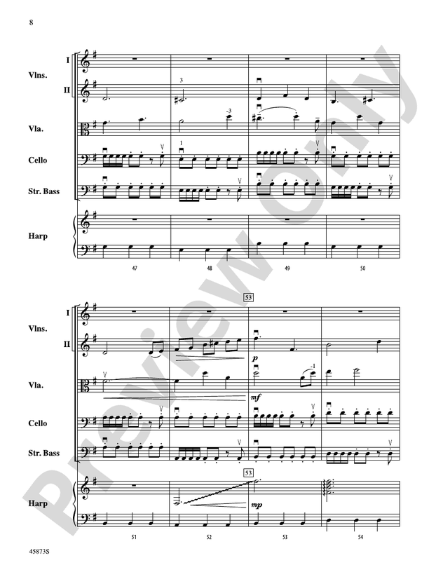 Rogue Rider - String Orchestra Conductor Score & Parts (Digital Download)