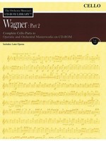 Wagner: Part 2 - Volume 12 - The Orchestra Musician's CD-ROM Library - Cello - Richard Wagner - Cello Hal Leonard CD-ROM