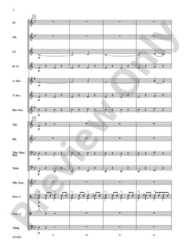 March of the Martians - Concert Band Conductor Score & Parts (Digital Download)