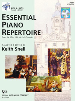 Essential Piano Rep Lev 10 Bk/Cd 17 18 19Th Cent - KJOS