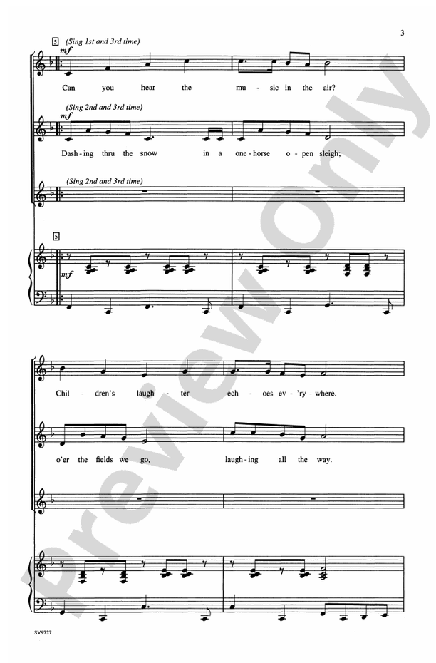 Music in the Air – 2-Part (Opt. 3-Part) Choral Octavo (Digital Download)