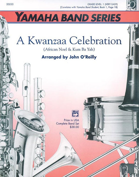 A Kwanzaa Celebration - Concert Band Conductor Score & Parts (Digital Download)