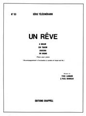 Un Rêve - Piano Solo (Digital Download)