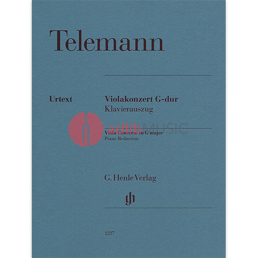Viola Concerto in G Major Vla/Pno