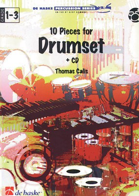 10 Pieces for Drum Set - Thomas Calis - De Haske Publications /CD