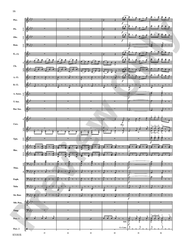 The Irish Washerwoman (from the Irish Suite) - Concert Band Conductor Score & Parts (Digital Download)