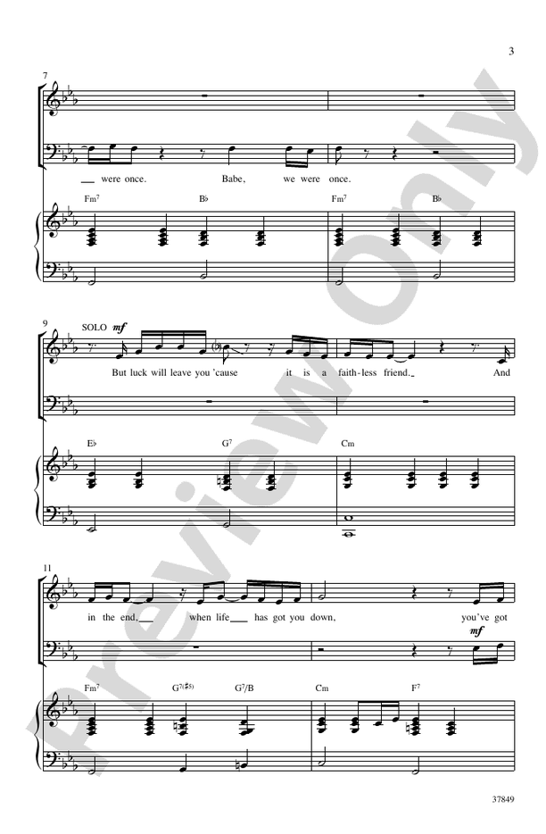 Hold On – SAB Choral Octavo (Digital Download)