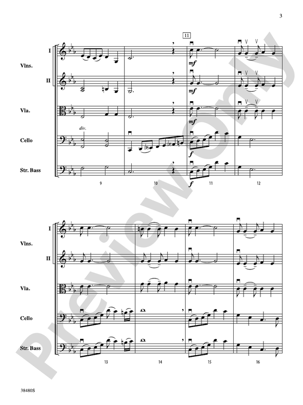 Tango Mysterioso – String Orchestra Conductor Score & Parts (Digital Download)