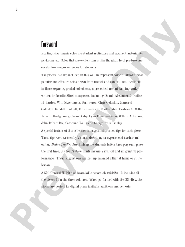 Contest Winners, Book 1 - Piano (Digital Download)