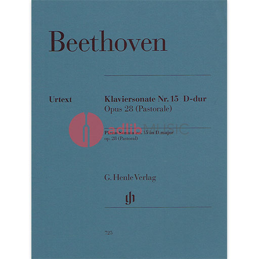 Beethoven - Piano Sonata #15 in DMaj Op28 (Pastoral) - Piano Solo Henle HN725