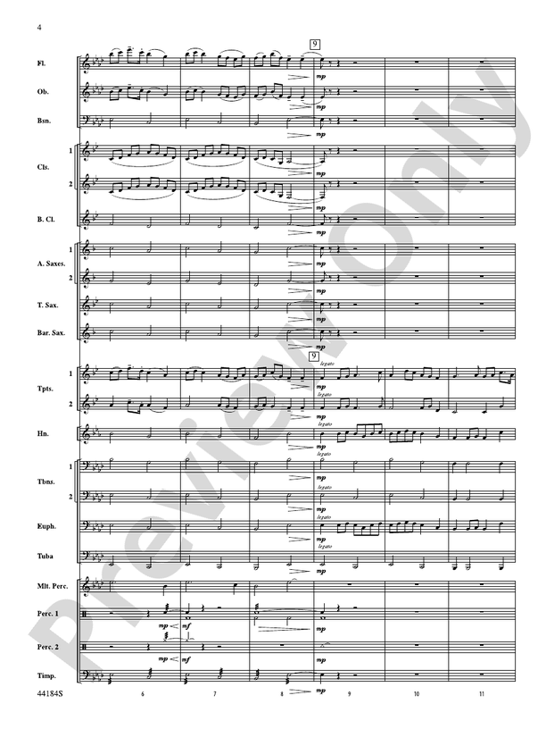 Huckleberry Hedgehog - Concert Band Conductor Score & Parts (Digital Download)