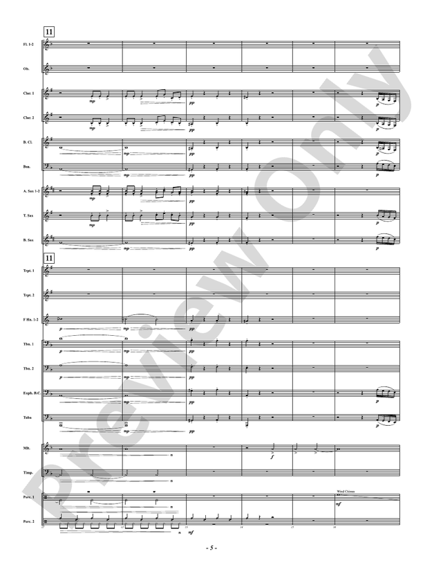 Not So Silent Night - Concert Band Conductor Score & Parts (Digital Download)