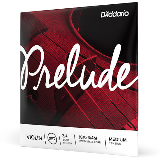 D'Addario Prelude Violin, Set, 3/4