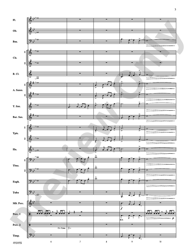 Covenant (Grade 3) - Concert Band Conductor Score & Parts (Digital Download)