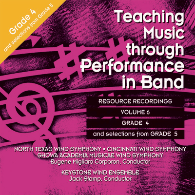 Teaching Music Through Perf Band Cd V6 Gr 4 -
