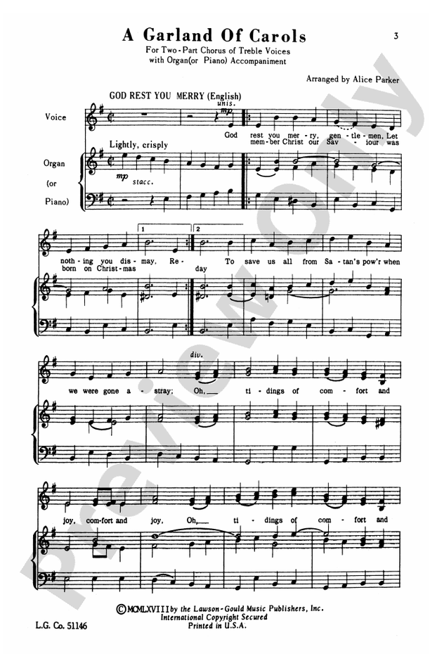 A Garland of Carols - 2-Part Choral Octavo (Digital Download)
