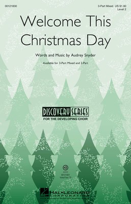 Welcome This Christmas Day - Discovery Level 2 - Audrey Snyder - Audrey Snyder Hal Leonard VoiceTrax CD CD