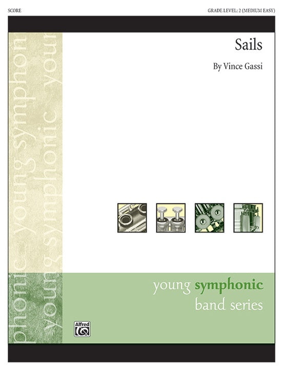 Sails - Concert Band Conductor Score & Parts (Digital Download)