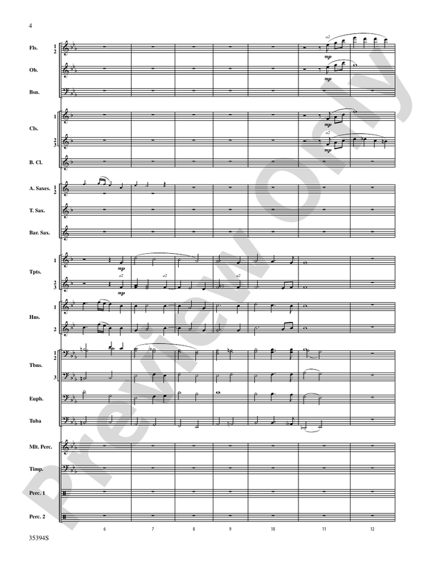 Festive Tribute - Concert Band Conductor Score & Parts (Digital Download)