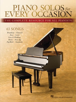 Piano Solos for Every Occasion - Piano Solo Hal Leonard