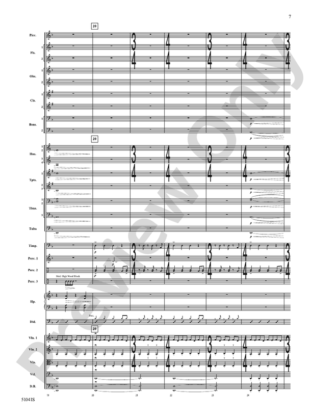 Origins – Full Orchestra Conductor Score & Parts (Digital Download)