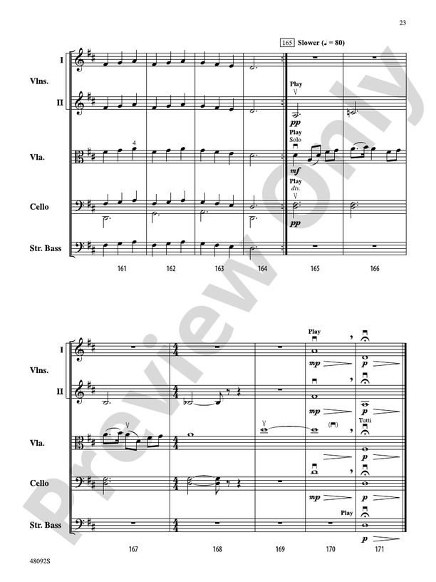 From Darkness, Joyful Sounds Are Born - String Orchestra Conductor Score & Parts (Digital Download)