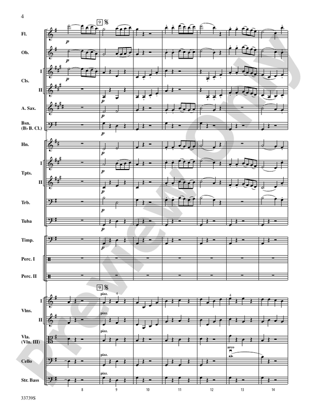 "Military" Symphony – Full Orchestra Conductor Score & Parts (Digital Download)