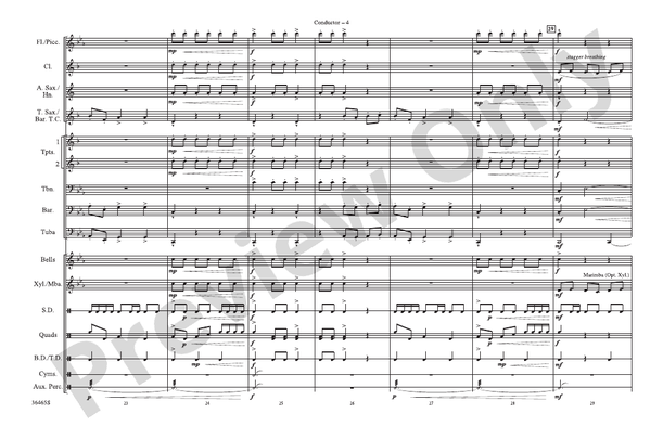 World of Warcraft, Part I – Marching Band Conductor Score & Parts (Digital Download)