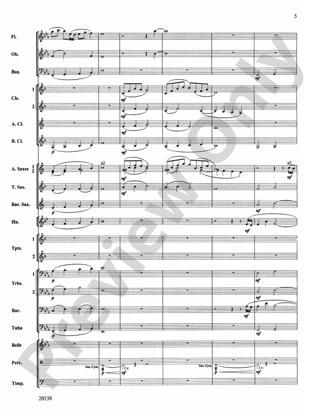 A Joyful Journey - Concert Band Conductor Score & Parts (Digital Download)