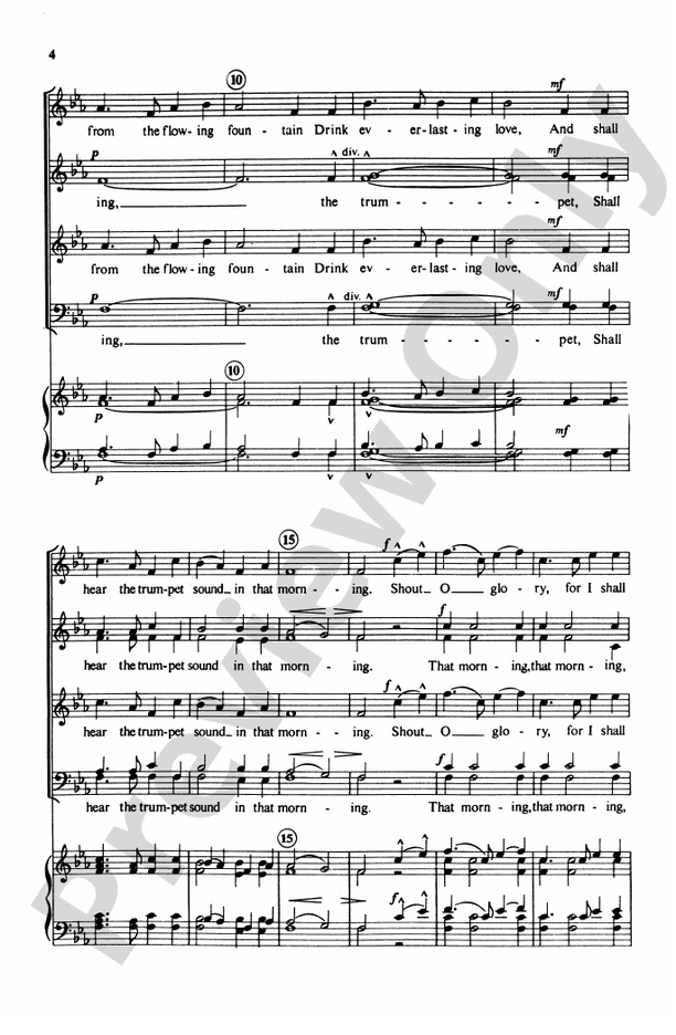 Morning Trumpet – SATB Choral Octavo (Digital Download)