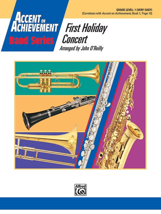 First Holiday Concert - Concert Band Conductor Score & Parts (Digital Download)