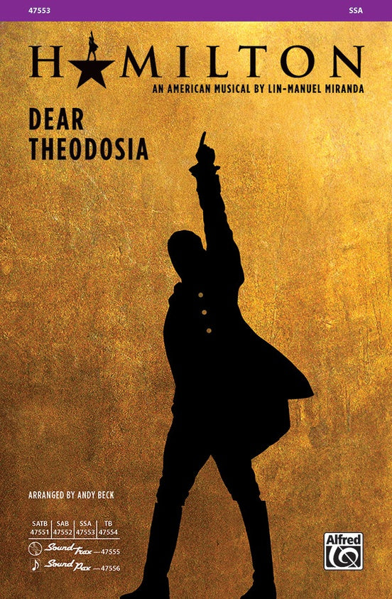 Dear Theodosia – SSA Choral Octavo (Digital Download)