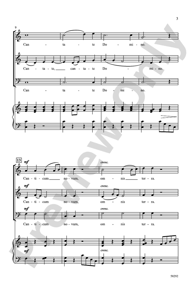 A Classical Cantate - SAB Choral Octavo (Digital Download)