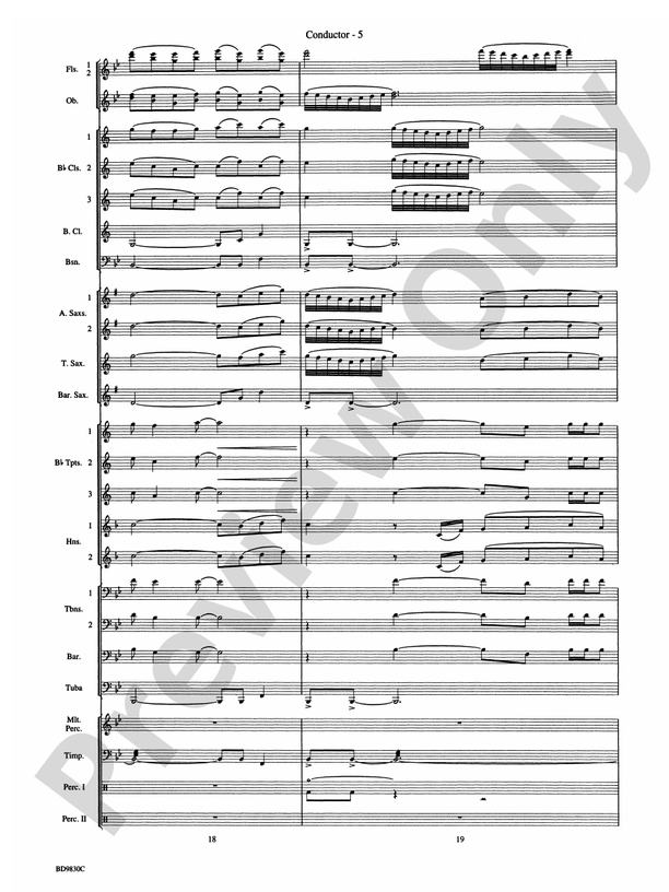 The Spirit of Orpheus (A Sinfonian Celebration) - Concert Band Conductor Score & Parts (Digital Download)