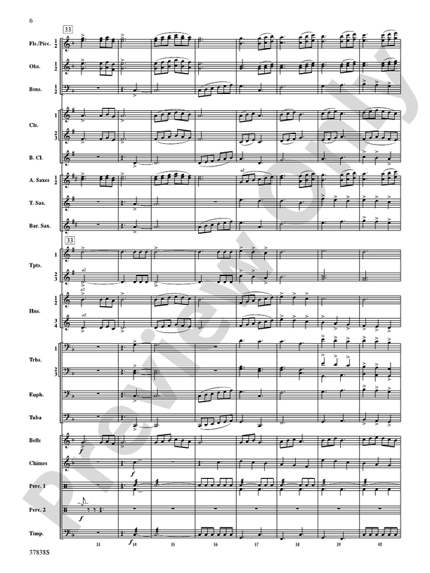 Joyful Variations - Concert Band Conductor Score & Parts (Digital Download)