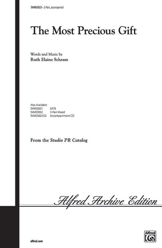 The Most Precious Gift - 2-Part Choral Octavo (Digital Download)