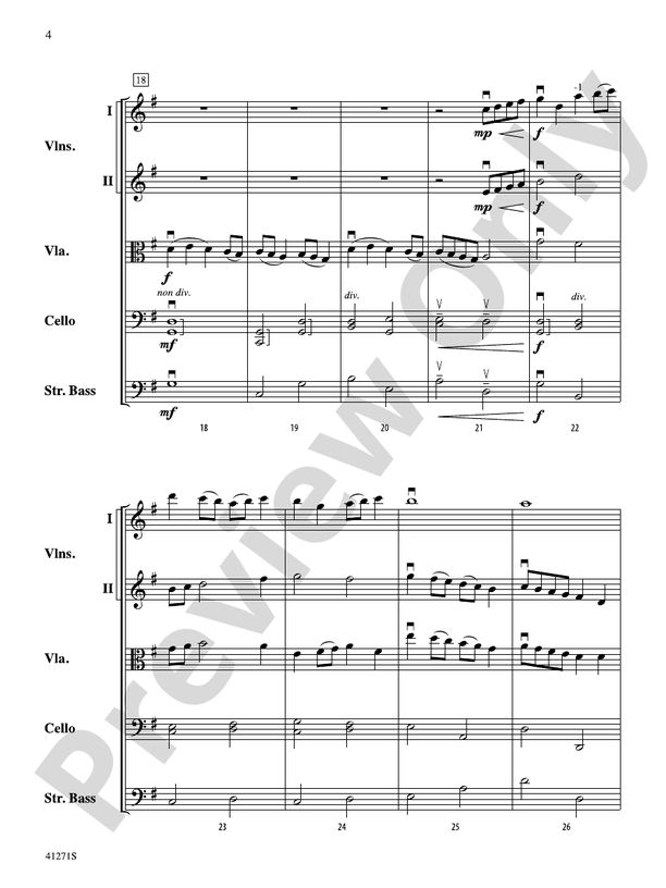 Who's Who? – String Orchestra Conductor Score & Parts (Digital Download)