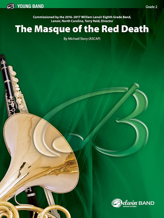 The Masque of the Red Death - Concert Band Conductor Score & Parts (Digital Download)