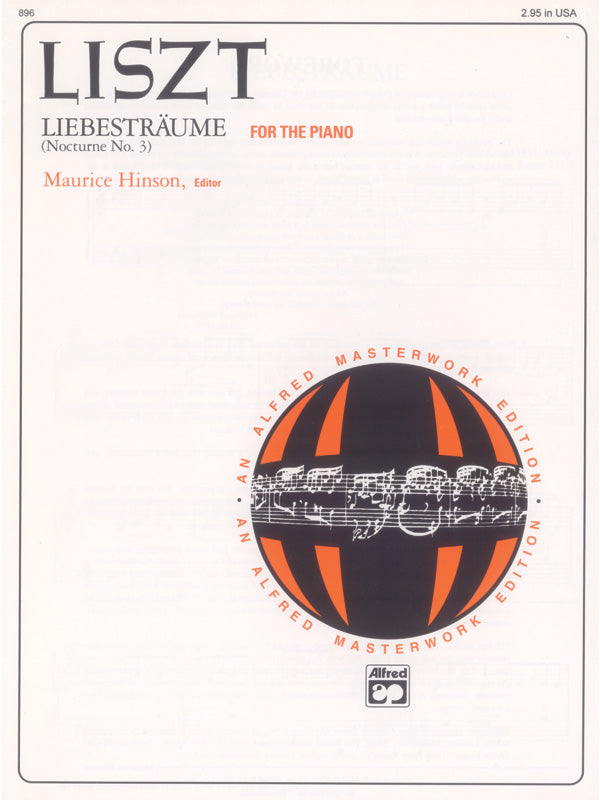 Liszt Liebestraume for Solo Piano