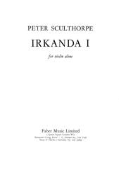 Irkanda I - Peter Sculthorpe - Violin (Digital Download)