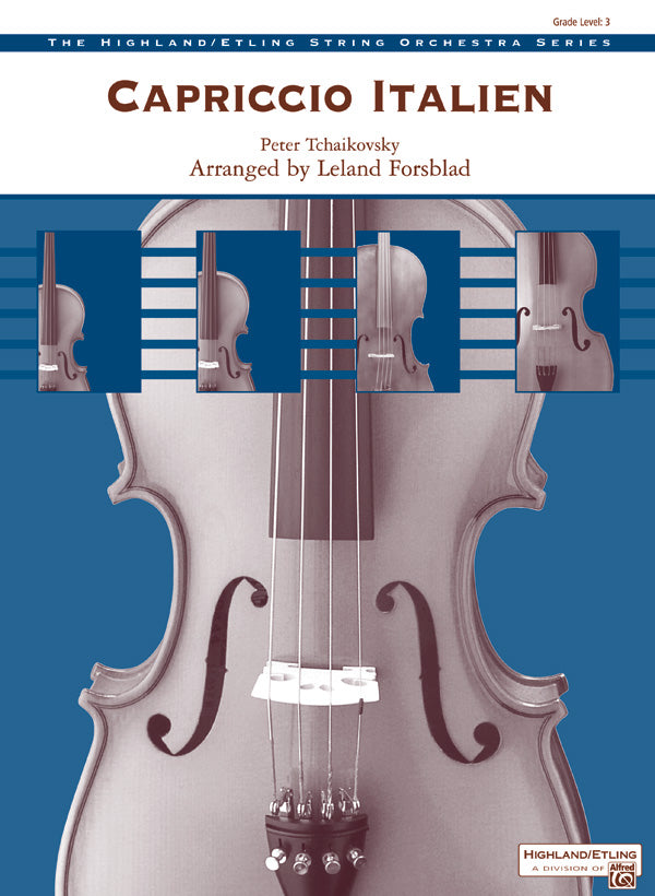 CAPRICCIO ITALIEN GR 3 ARR FORSBLAD TCHAIKOVSKY