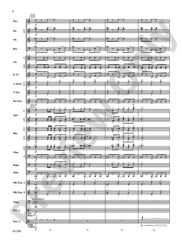 On the Third Day - Concert Band Conductor Score & Parts (Digital Download)
