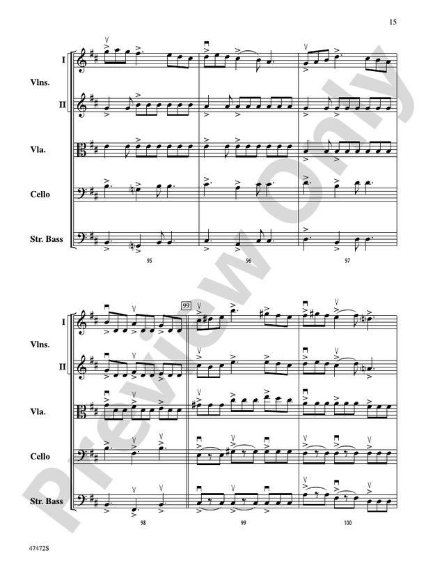 Legacy - String Orchestra Conductor Score & Parts (Digital Download)