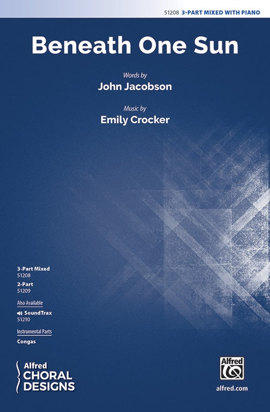 Beneath One Sun - 3 Part Mixed Choral Octavo (Digital Download)