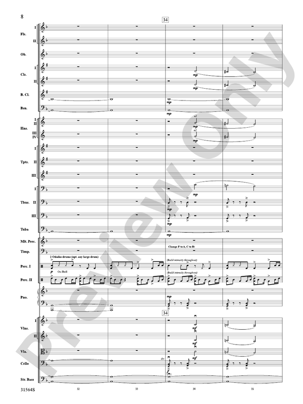 The Dark Knight, Concert Suite from – Full Orchestra Conductor Score & Parts (Digital Download)