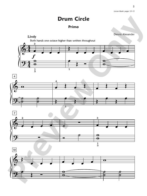 Premier Piano Course, Duet 1B - 1 Piano, 4 Hands (Digital Download)
