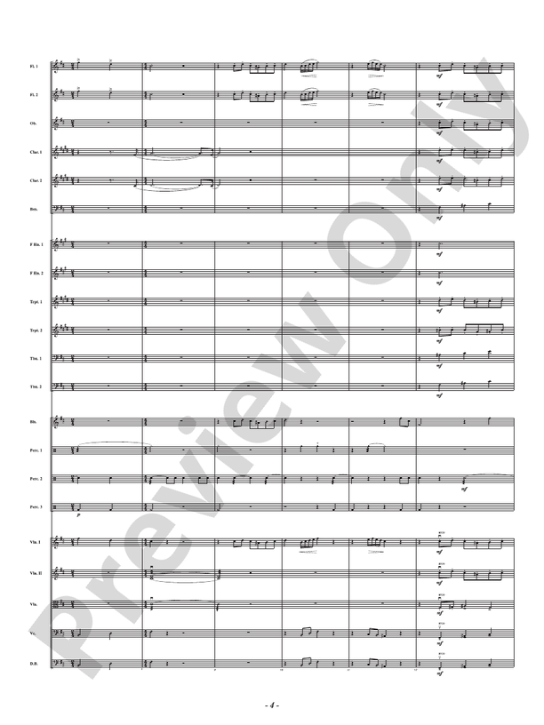Patapan - Full Orchestra Conductor Score & Parts (Digital Download)