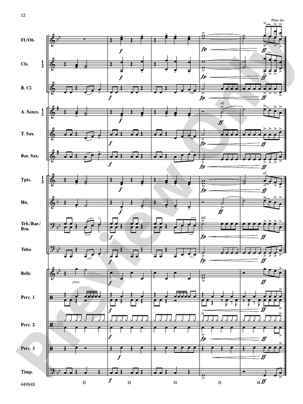 Power Surge - Concert Band Conductor Score & Parts (Digital Download)