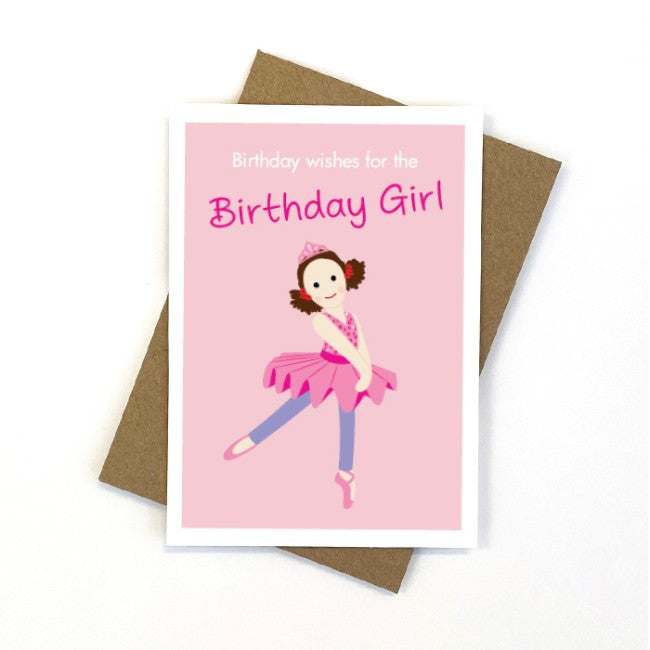 Greeting Card Jemima Ballerina