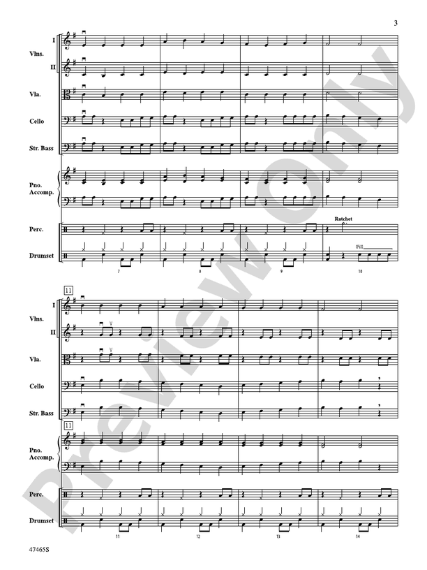 Secret Santa - String Orchestra Conductor Score & Parts (Digital Download)